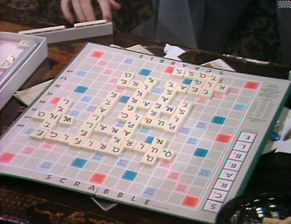 Scrabble board from Man About The House