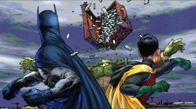 Art from Batman & Robin #1 by Frank Quitely