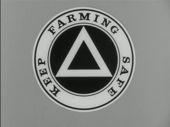 A shot from the 'Keep Farming Safe' campaign.