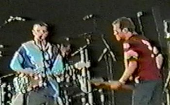 Weezer live at Glastonbury 1995.