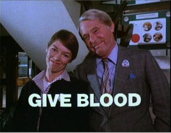 Give Blood with Glenda and Ernie!