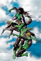 Green Lantern #11, cover by Simone Bianchi