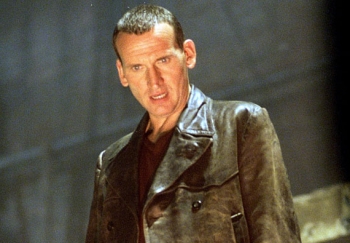 Chris Eccleston as The Doctor doing some ACTING.
