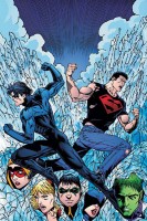 Teen Titans #33, cover by Tony S. Daniel.