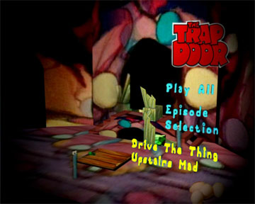 Trap Door DVD main menu