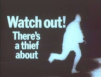 The famous 'Watch Out'! logo.
